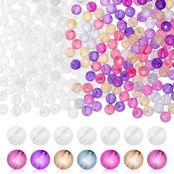 1000個 色が変わるビーズ ネオンビーズ ソーラービーズ ジュエリーチャームビーズ なビーズ ラウンドuvビーズ ポニービーズ 紫外線反応ビーズ ブレスレットビーズ 手芸