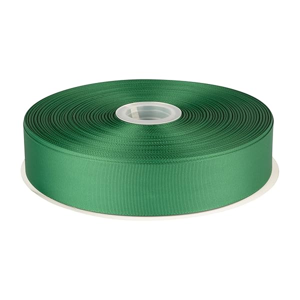 グログランリボン 横長38mm 縦長91M 花束 ギフト ラッピング #フォレストグリーン