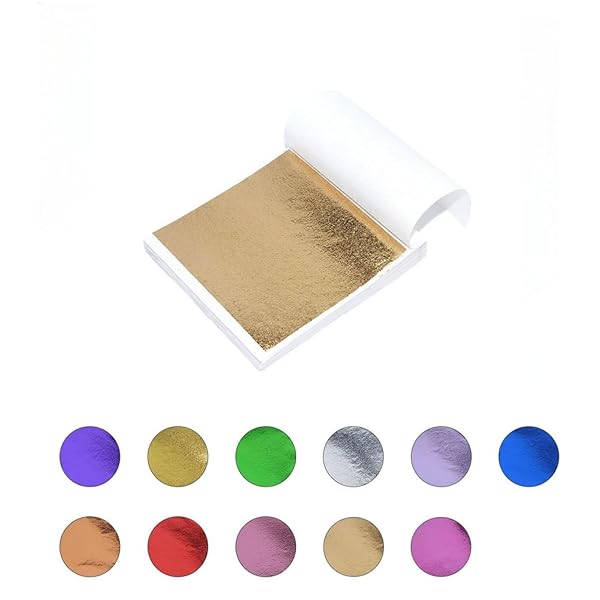 金箔 ヘア用 髪飾り 成人式 金粉 8x8.5cm 100枚 模造金箔 金箔ヘア用 銀箔 髪用 髪飾り フレーク ヘア..