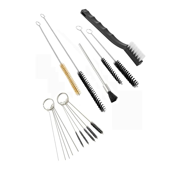 スプレーガン用クリーニングセット クリーニングメンテナンスセット 17本セット 清潔ツール メンテナン..