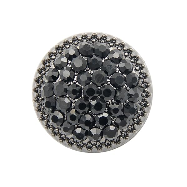 5つの円形金属ドリルボタン、衣類DIY縫製部品ウェディングドレス卸売用、豪華で古典的な装飾ボタン