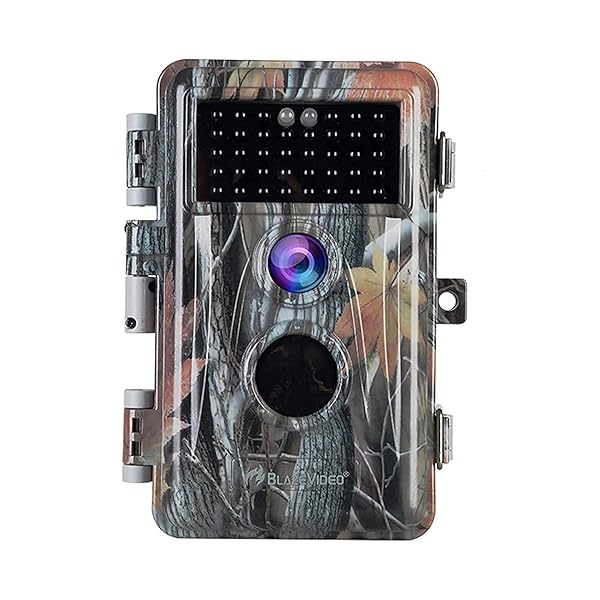【Blazevideo】トレイルカメラ 人感センサー 野生動物監視カメラ 3200万解像度 0.1秒トリガー IP66