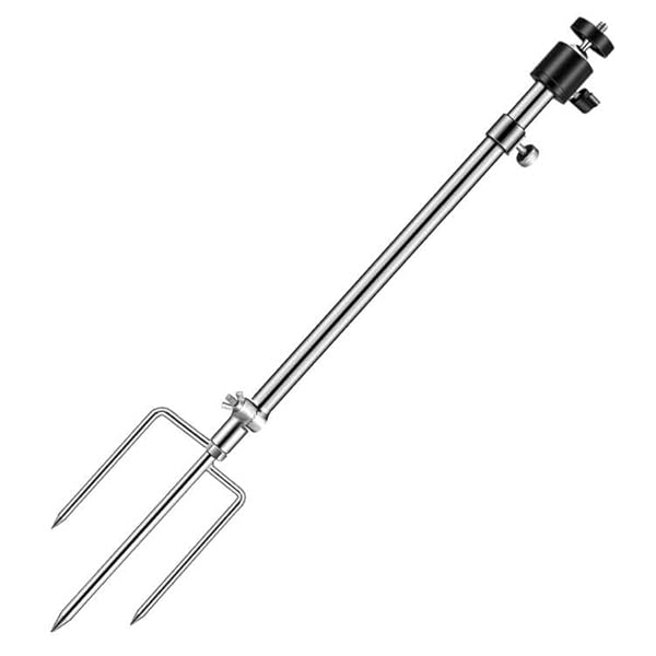 カメラスタンド 固定スタンド 夜釣り用スタンド レイルカメラ固定 懐中電灯スタンド 汎用