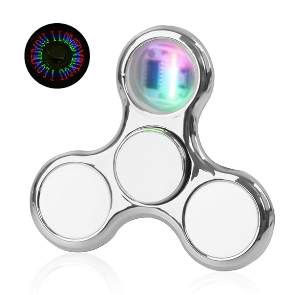 ハンドスピナー光る 18種類の鮮やかな絞り ハンドスピナー よく回る ハンドスピナ...
