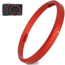RRC-GR3XR レッドメタル装飾リングキャップ RICOH GR3X/GRIIIX カメラ用 GN-2 交換用