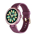 スマートウォッチ レディース 小さめ 腕時計 女性用 Smart Watch Women 1.09インチ高精細画面 iPhone/