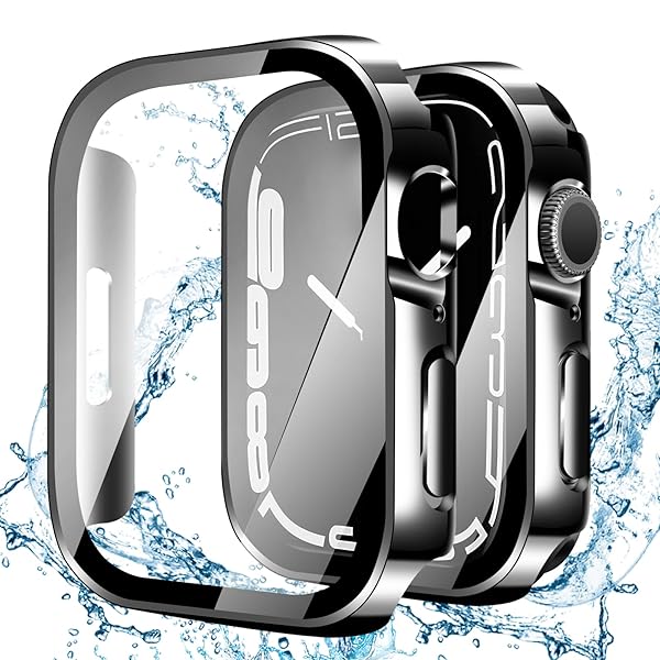 対応 アップルウォッチ カバー Series SE3/SE2/SE/6/5/4 アップルウォッチ ケース PC素材 IP68 防水 3D