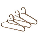 GUDEE グディ ハンガー 木製 耐荷重3kg 竹製 バンブー ナチュラル 収納 GudeeLife CAKON Bamboo hanger (ブラウン(3本...