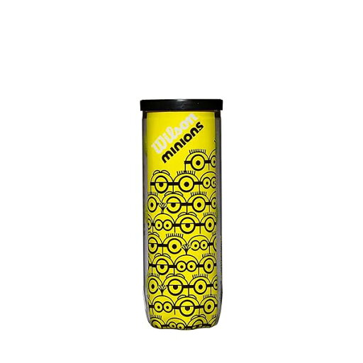Wilson(ウイルソン) テニス 硬式 ボール MINIONS TENNIS BALLS (ミニオン テニス ボール) 1缶 3球入 WR8202401001 イエロー Wilson(ウイルソン) テニス 硬式 ボール MINIONS TENNIS BALLS (ミニオン テニス ボール) 1缶 3球入 WR8202401001 イエロー