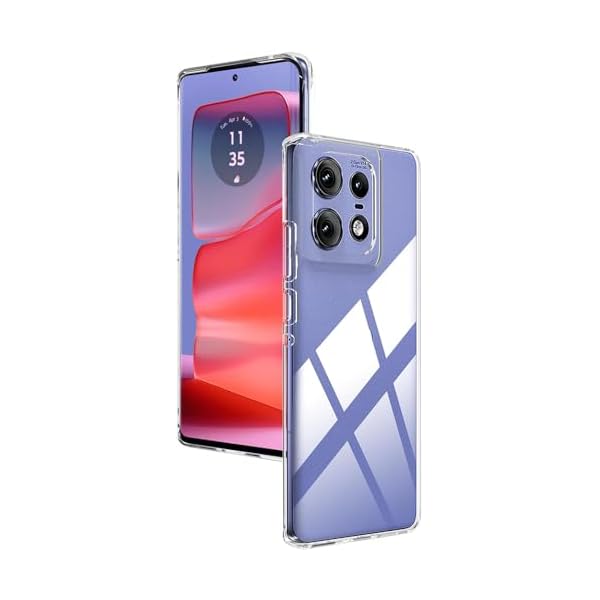 For MOTOrola edge 50 pro / 50s pro ケース クリスタル クリア 透明 TPU素材 モトローラ edge50 pro /..