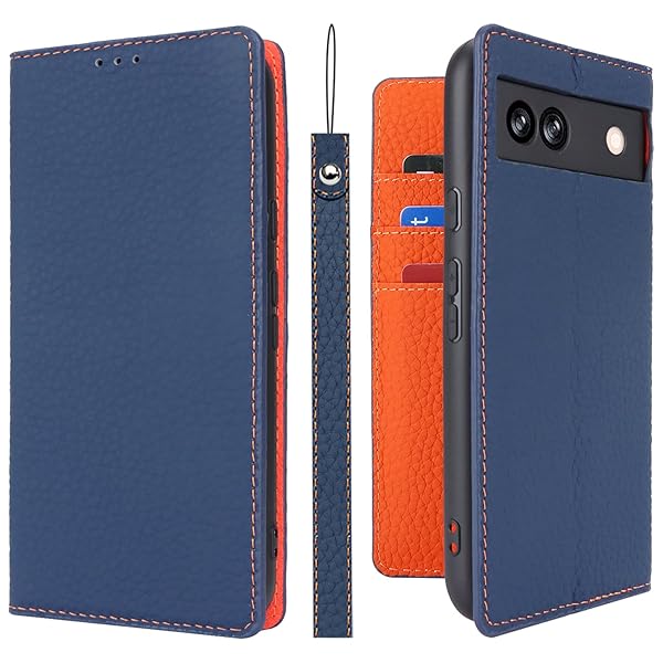 対応 Google Pixel 8a ケース ピクセル8a ケース 手帳型 本革 ストラップ カバー グーグル スマホ