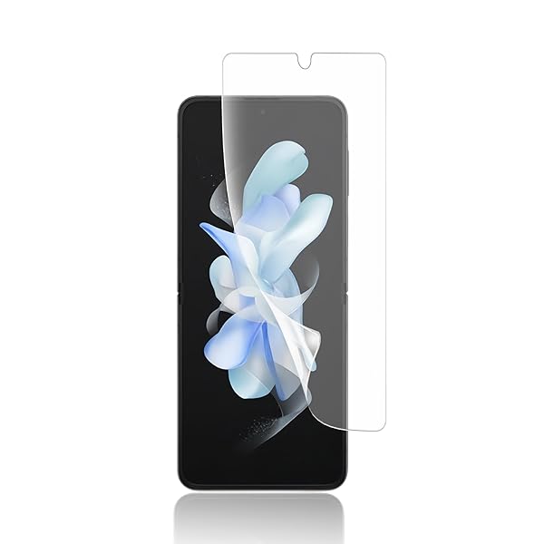 【アンチグレア】Galaxy Z Flip3/Flip4 フィルム 指紋認証のサポート ギャラクシーZ フリップ3 SCG12
