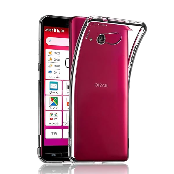 京セラ BASIO4 KYV47透明 TPU全面保護ケース ソフトケース シリコン ケース 衝撃防止 落下防止 超