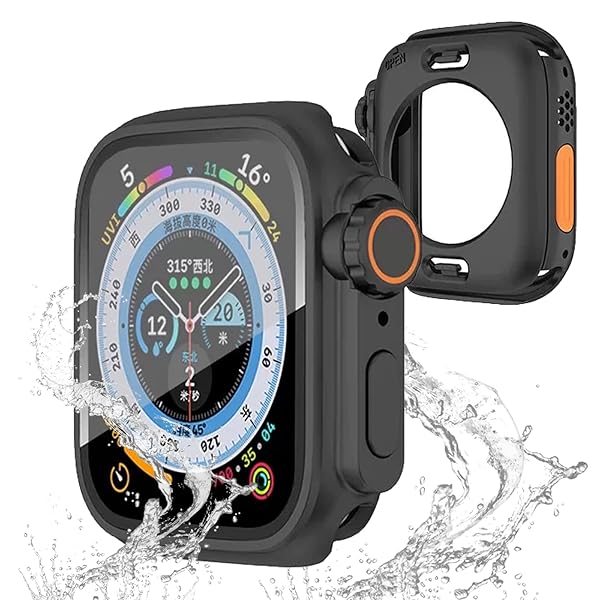 対応 Apple Watch Series SE3/SE2/SE/6/5/4 (40mm) アップルウォッチ カバー360°防水ケース 数秒でUltr..