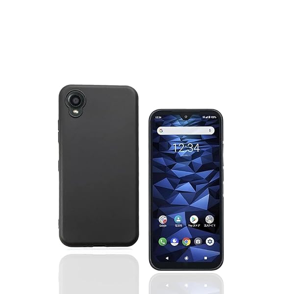 対応KYOCERA DIGNO BX2/A101KCケース【 ブラック TPU 】米軍MIL規格耐衝撃薄型 軽量 擦り傷防止 落下