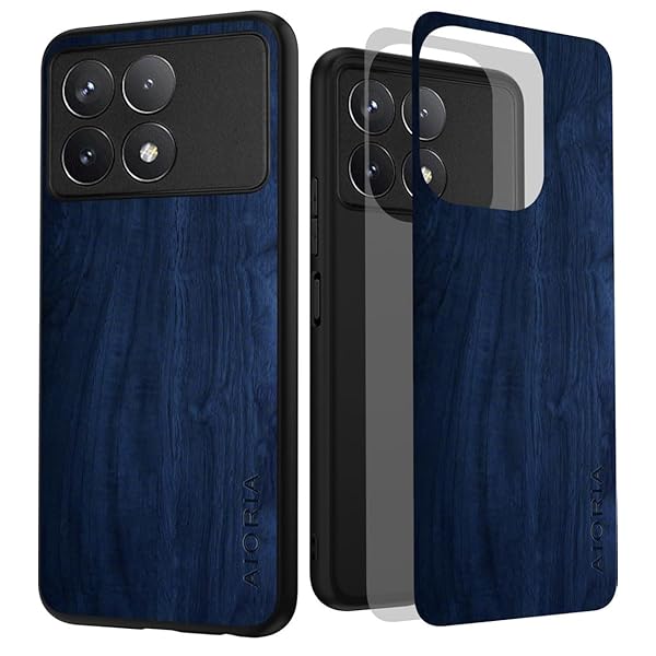 Poco X6 Pro ケース ウッドパターン スタイリッシュで丈夫な携帯電話ケース あふれる 木目柄 保