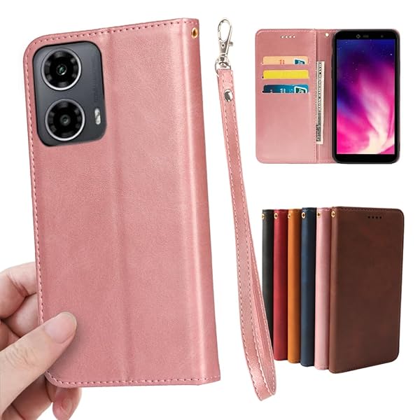 Motorola用 Moto G24 ケース 手帳型 ストラップ モトG24 手帳型カバー MotoG24ケース Motorola G24 ケ..