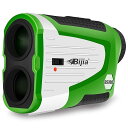 BIJIA ゴルフ距離計 ゴルレーザー距離計 距離測定器 光学6倍望遠 最大650メートル IP65b防水 USB充電 スロープ補正 旗竿ロックスロープ開閉機能...