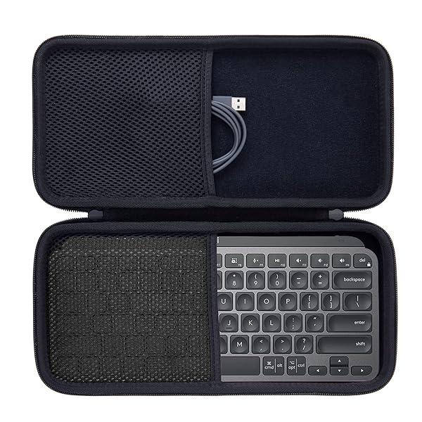 収納ケース 互換品 logicool ロジクール MX KEYS mini KX700 ワイヤレス キーボード (グラファイト)