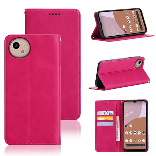 適用 AQUOS wish5 ケース 手帳型 wish5 手帳型ケース スマホケース カバー 手帳型 PUレザー カード