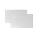 ハムスター用涼感プレート アルミマット 冷感ボード 2枚セット 10*8cm ひんやり 涼しい クールシード 小動物用夏グッズ 暑さ対策 熱中症