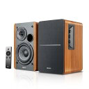 Edifier 【アップグレード】 R1280Ts アクティブスピーカーアンプ内蔵 - 2ウェイブックシェルフスピーカー マルチメディアスタジオモニタースピーカー42W RMS (サブウーファーライン出力付き)