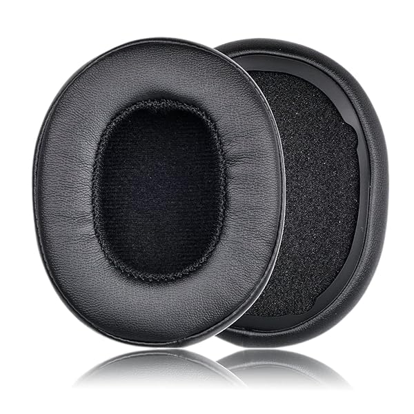 JHZZWJ イヤーパッド イヤークッション 互換性 パッド 交換用 Skullcandy Crusher Wireless, Crusher Evo Wireless, Crusher ANC, Hesh 3 ヘッドホンに 対応