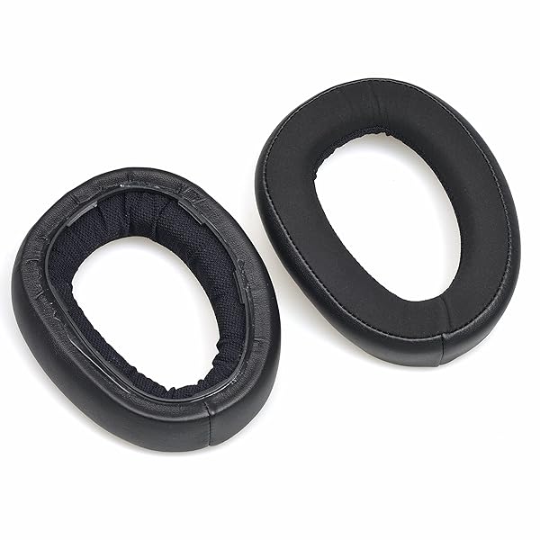JHZZWJ イヤーパッド イヤークッション 互換性 パッド 交換用 Sennheiser GSP 600 GSP500 ヘッドホンに 対応 パッケージ内容(イヤーパッド×1ペア, イヤーパッドカバーX2)