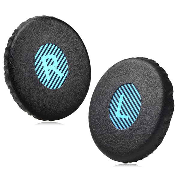 JHZZWJ イヤーパッド 互換性 パッド 交換用 Bose On-Ear 2 (OE2 & OE2i)/ Soundlink On-Ear (OE)/ SoundTrue On-Ear (OE) ヘッドホンに イヤークッション 対応 blue