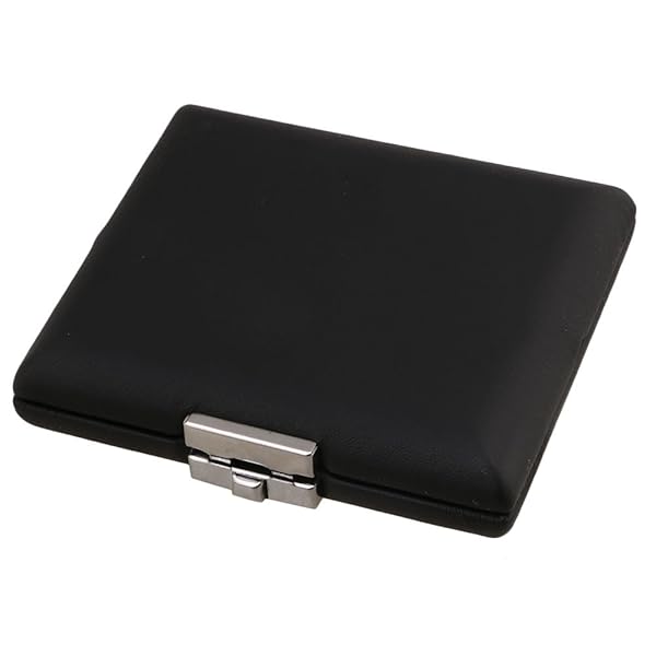 オーボエリードボックス6本のリード9.2x 7.8x2cmブラック