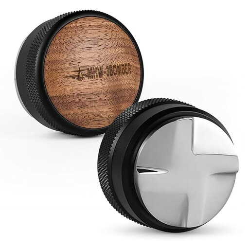 MHW-3BOMBER コーヒーディストリビューター 58.35mm エスプレッソタンパー ディストリビューター 58mm コーヒー用品 ステンレス製 木の蓋 T5270L4 MHW-3BOMBER コーヒーディストリビューター 58.35mm エスプレッソタンパー ディストリビューター 58mm コーヒー用品 ステンレス製 木の蓋 T5270L4