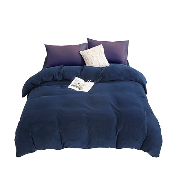 布団カバー3点セット シングル 冬 あったか 発熱 高級マイクロファイバー 寝具カバーセット