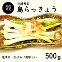 沖縄県産 島らっきょう500g(土付き)食べ方説明書付き国産 ラッキョウ らっきょう