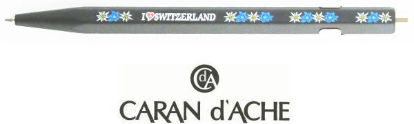 【ボールペン カランダッシュ】 849ポップライン エーデルワイス ブラック <缶入>