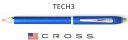 複合ペン クロス テックスリーメタリックブルー