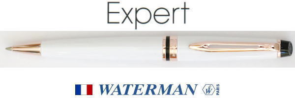 【ボールペン ウォーターマン 送料無料】エキスパート エッセンシャルプレシャスホワイトPGT