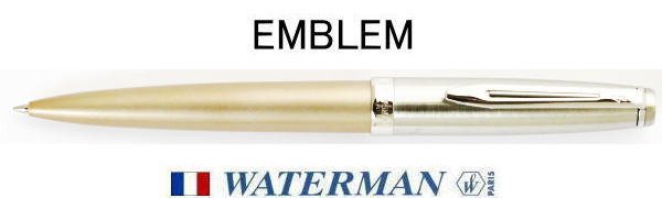 【ボールペン ウォーターマン 送料無料】エンブレムデラックスゴールドCT