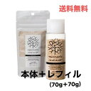 【最大10倍 マラソン 優待 ポイントUP】みんなでみらいを 米ぬか酵素クレンジング 本体+レフィルセット (70g+70g)