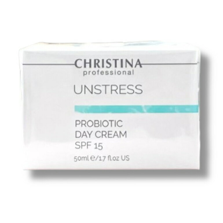 【 10倍 ! \BLACK FRIDAY /】CHRISTINA (クリスティーナ) アンストレス プロバイオティック デイクリーム 50ml SPF15