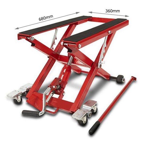 樂天商城 - 船便営業所止め発送　Scissor lift 油圧式 ATV リフト 耐荷重500kg　P034