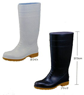 【耐油長靴】ガロア＃2　ホワイト・ブラック　M(24.5~25.0)L(25.5~26.0)LL(26.5~27.0)3L(27.5~28.0) 福山ゴム　3E　ロング耐油長靴　長靴