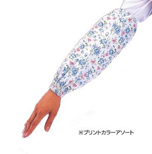 ★12双入【926】おたふく手袋　腕カバータック花柄12双入　綿100％　全長約36cm　ガーデニング　農作業　DIY　事務作業などに　送料安い