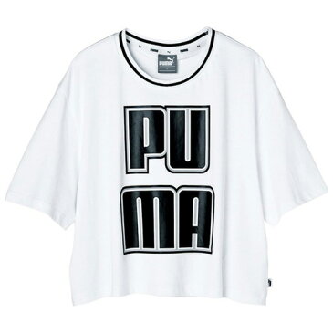 ●SALE!!セール●Tシャツ S M L <puma>クロップドTシャツ(S〜L) 40代ファッション ラナン レディース ryuryu リュリュ シャツ トップス アウトレット 在庫処分