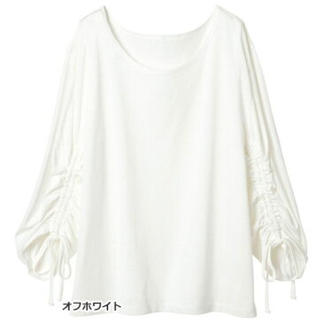 ●SALE!!セール●カットソー・プルオーバー M L LL 3L <coorich>サイドドロストシンプルTシャツ(M〜3L) ryuryu リュリュ 秋 秋冬 秋服 トップス 40代ファッション ラナンアウトレット 在庫処分