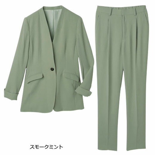 パンツスーツ9号7号13号11号【2点セット】洗える!マニッシュセットアップスーツ(7号~13号)ryuryu/リュリュ30代40代ファッションレディースラナンRanan春服入学式スーツママ七五三スーツ