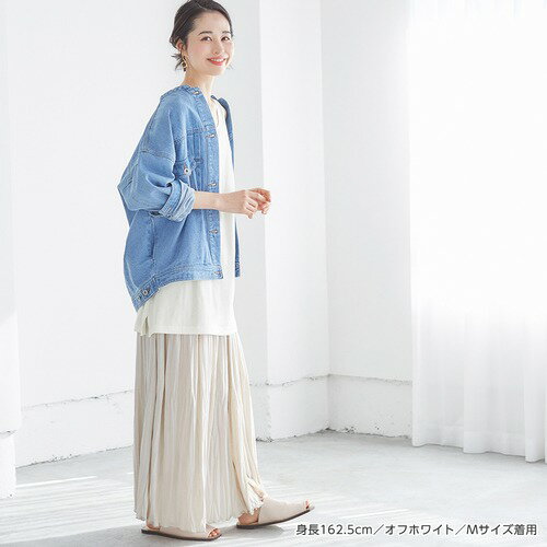 タンクトップMLLL3L-4L5L-6L7L-8L綿100%ロングタンクトップryuryu/リュリュ30代40代ファッションレディースViolaeViola夏服インナー夏インナー肌着黒白綿100%