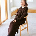 秋 冬 ワンピース M L LL 3L 蓄熱保温 大人 おしゃれ Viola e Viola ヴィオラ ryuryu リュリュ