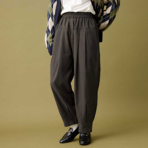 フルレングスパンツ ふんわりやわらか素材のゆるパンツ(M〜LL) レディース ファッション レディース Viola e Viola ヴィオラ ロングパンツ ロング丈 ボトムス パンツ