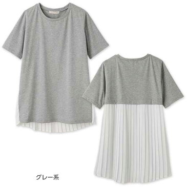 Tシャツ レディース 夏 M LL L 3L バックプリーツ切替Tシャツ ryuryu リュリュ ラナン Ranan 夏 30代 40代 ファッション レディース 半袖 シャツ トップス 白 夏服