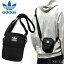 【新生活応援フェア】アディダス ショルダーバッグ (59) EV7572 adidas ORIGINALS NATIONAL FESTIVAL CROSSBODY BAG オリジナルス ブラック ミニショルダー ポーチ メンズ レディース 鞄 かばん キャッシュレス ギフト 斜め掛け